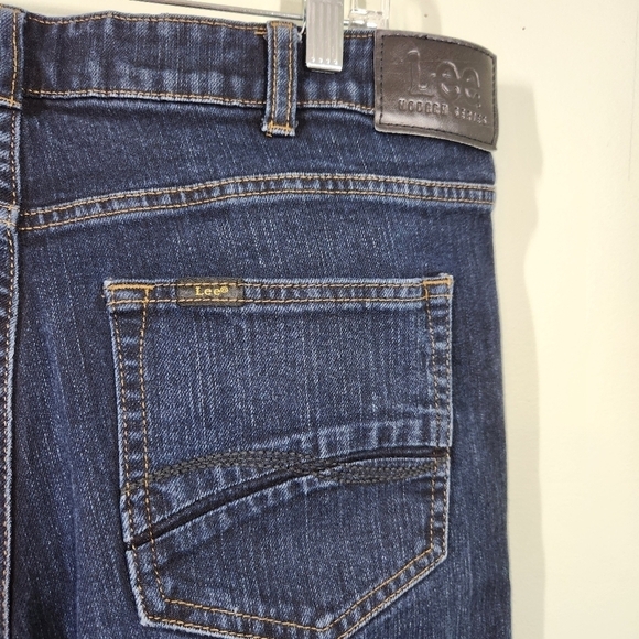 Lee Straight Fit Jeans Mens, sz 36 - Picture 3 of 7